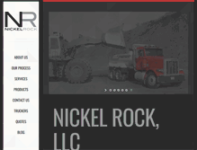 Tablet Screenshot of nickelrockllc.com